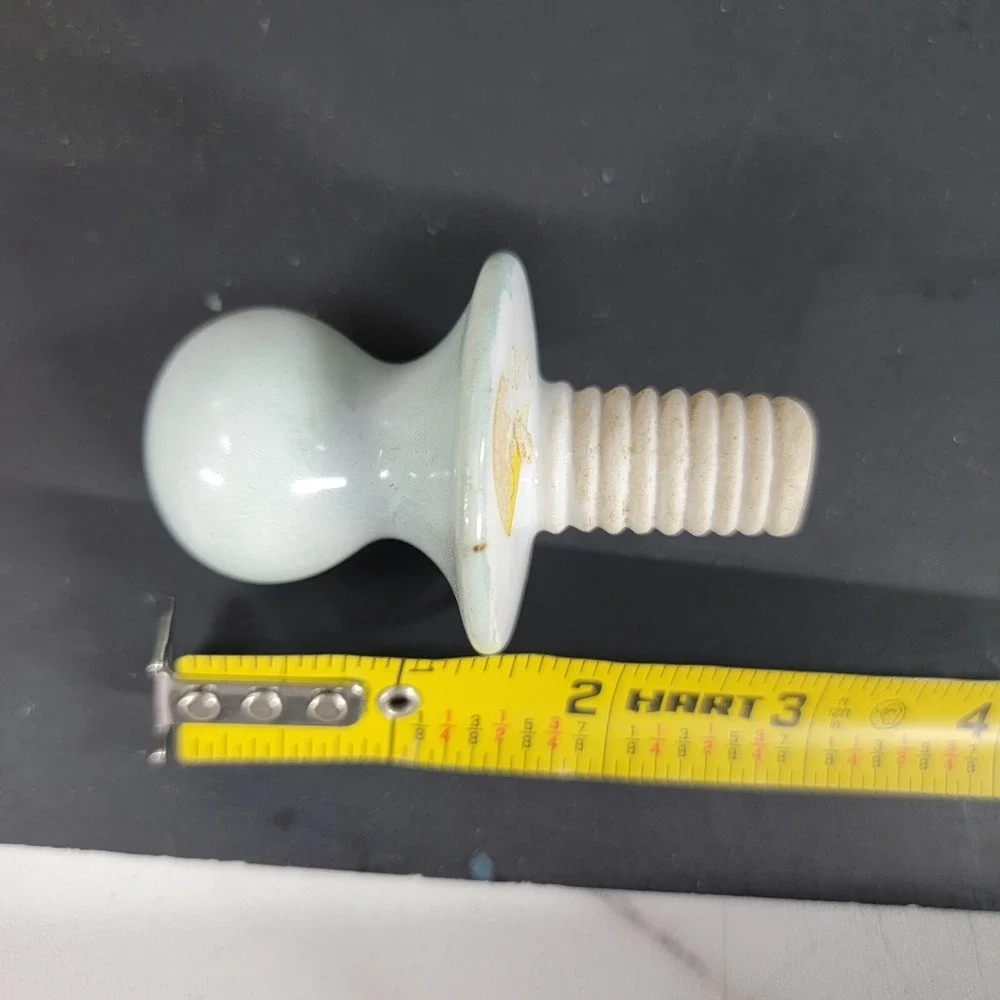 Large Round Chunky Ceramic Bottle Decanter Stopper Topper Replacement Top